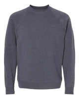 Independent Trading Co. Unisex Special Blend Raglan Crewneck Sweatshirt. PRM30SBC - Midnight Navy
