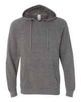Independent Trading Co. Unisex Special Blend Raglan Hooded Sweatshirt. PRM33SBP - Nickel
