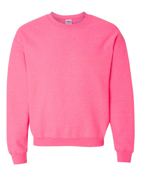Gildan Unisex Heavy Blend™ Crewneck Sweatshirt. 18000 - Safety Pink