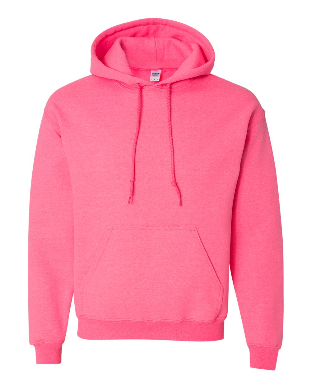 Gildan Unisex Heavy Blend™ Hooded Sweatshirt. 18500 - Safety Pink