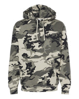 Independent Trading Co. Unisex Heavyweight Hooded Sweatshirt. IND4000 - Snow Camo