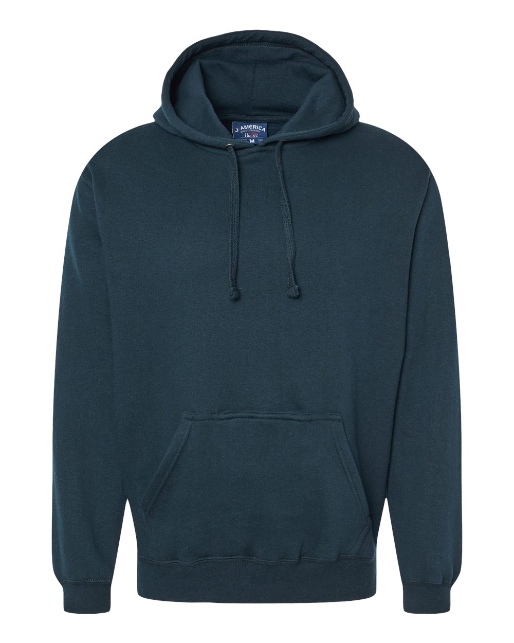 J. America Men's Tailgate Hooded Sweatshirt. 8815 - Navy