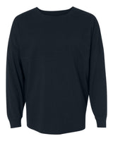J. America Unisex Game Day Jersey Long Sleeve T-Shirt. 8229 - Navy