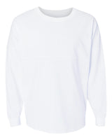 J. America Unisex Game Day Jersey Long Sleeve T-Shirt. 8229 - White