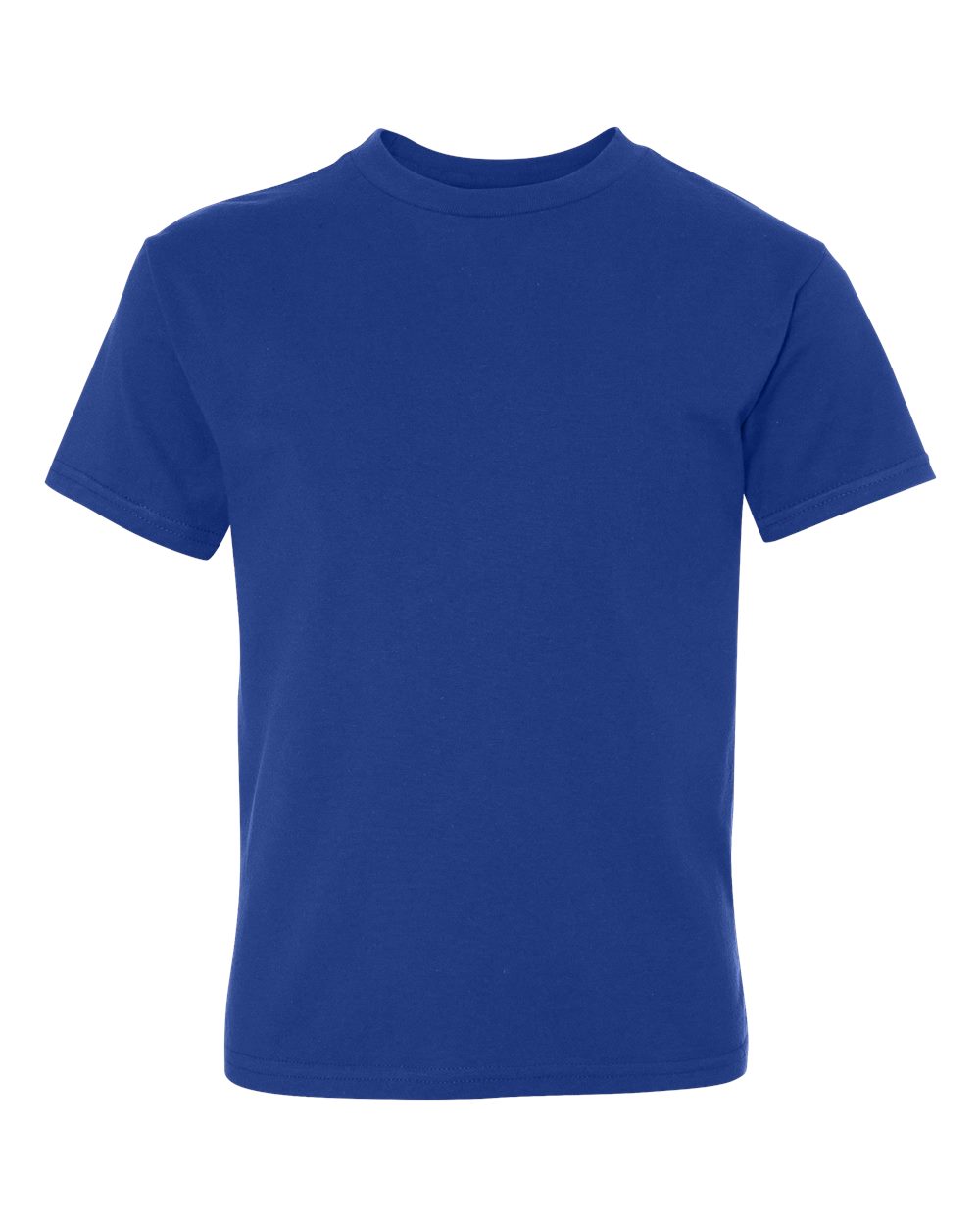 Hanes Youth Perfect-T T-Shirt. 498Y - Deep Royal
