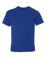 Hanes Youth Perfect-T T-Shirt. 498Y - Deep Royal