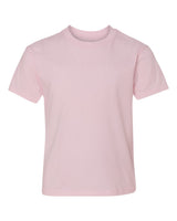 Hanes Youth Perfect-T T-Shirt. 498Y - Pale Pink