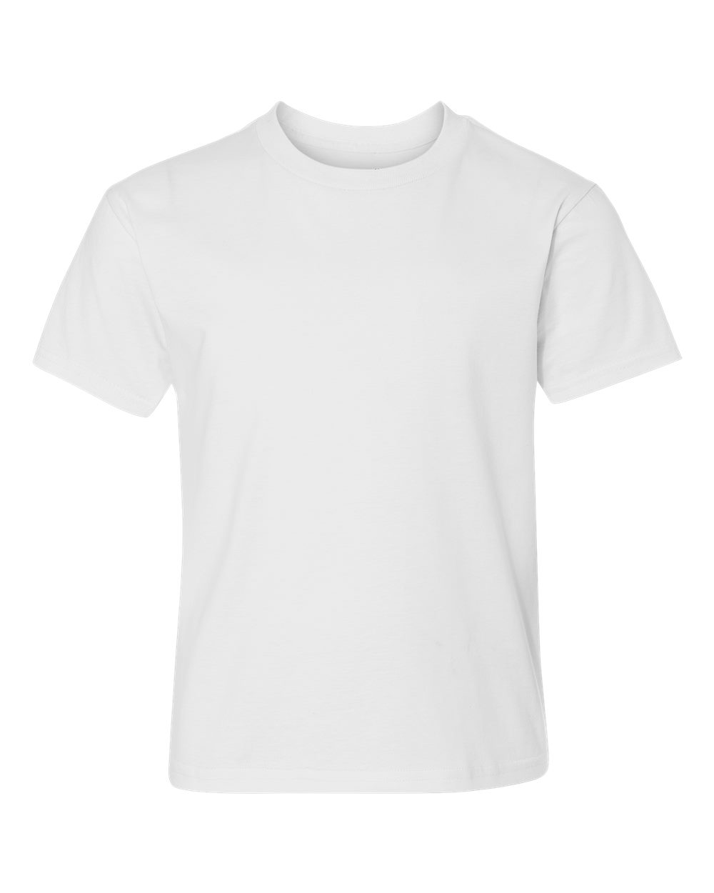Hanes Youth Perfect-T T-Shirt. 498Y - White
