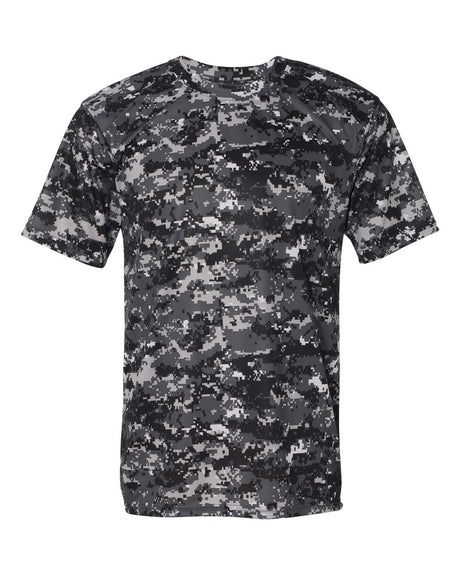 Badger Men's Digital Camo T-Shirt. 4180 - Graphite Digital