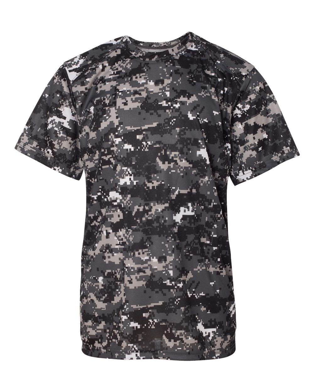 Badger Youth Digital Camo T-Shirt. 2180 - Graphite Digital