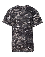 Badger Youth Digital Camo T-Shirt. 2180 - Graphite Digital