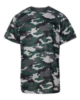 Badger Youth Camo T-Shirt. 2181 - Forest