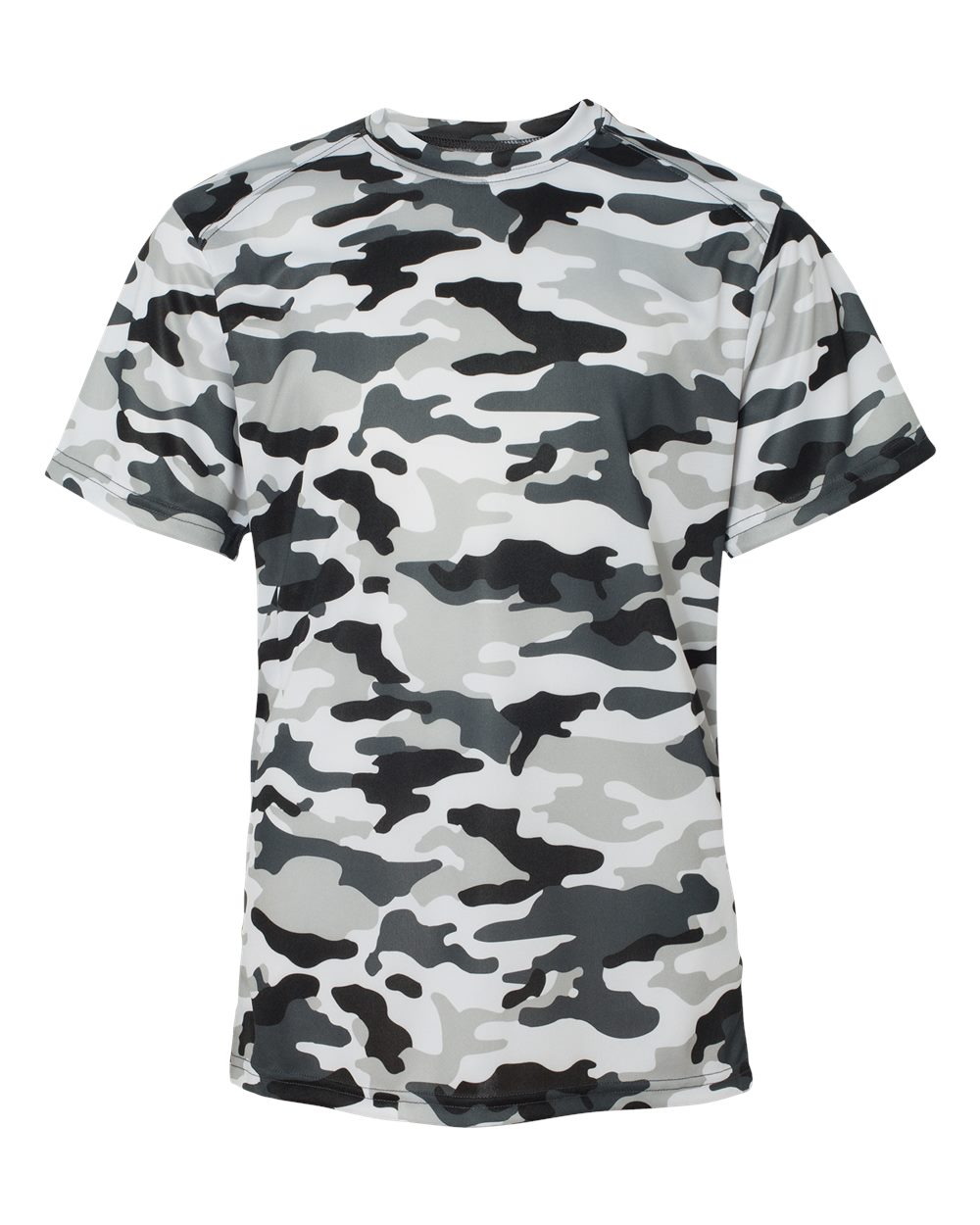 Badger Youth Camo T-Shirt. 2181 - White