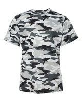 Badger Youth Camo T-Shirt. 2181 - White