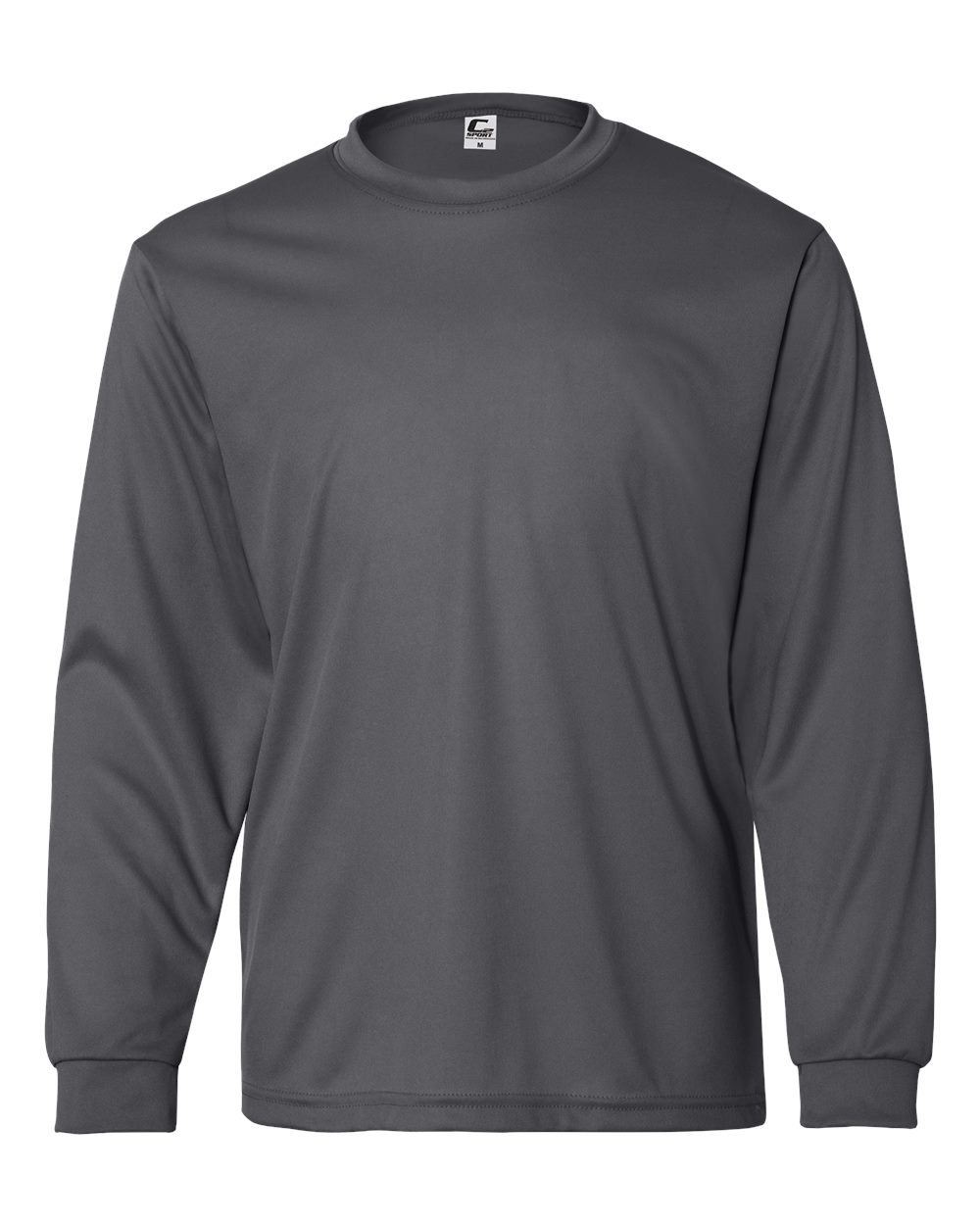 C2 Sport Youth Performance Long Sleeve T-Shirt. 5204 - Graphite
