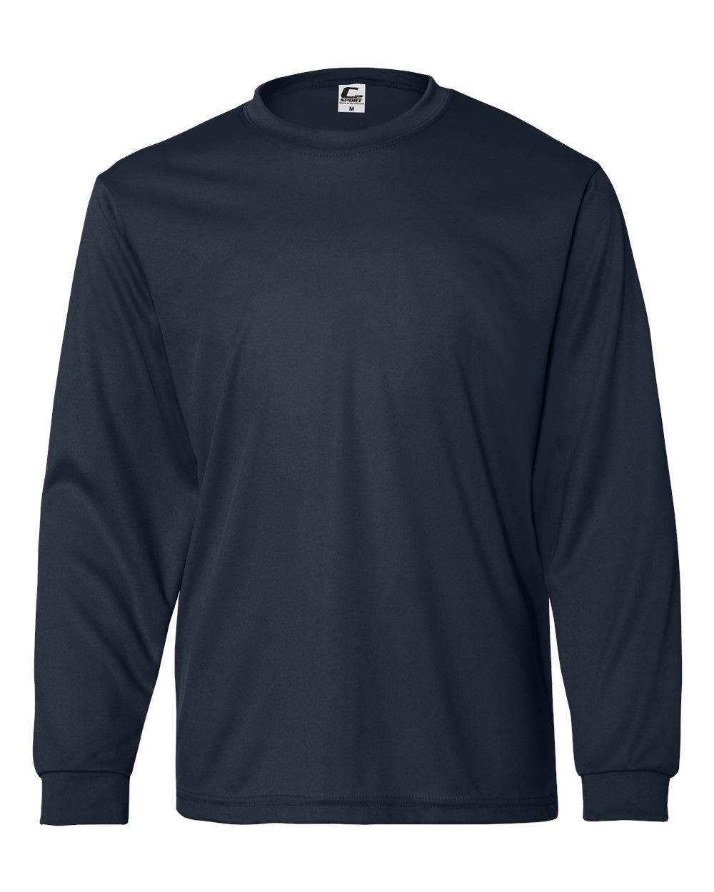 C2 Sport Youth Performance Long Sleeve T-Shirt. 5204 - Navy