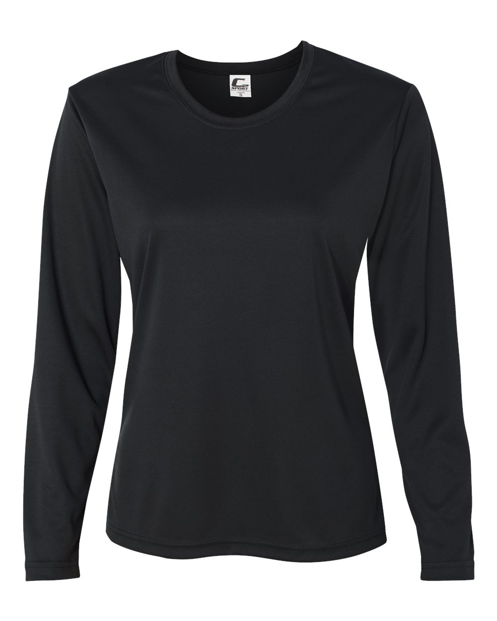 C2 Sport Women's Performance Long Sleeve T-Shirt. 5604 - Black