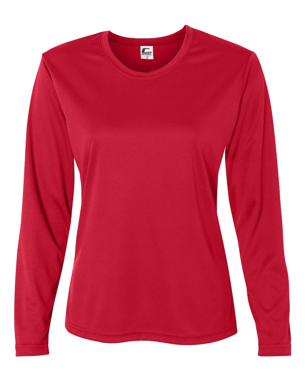 C2 Sport Women's Performance Long Sleeve T-Shirt. 5604 - Red