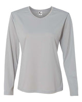 C2 Sport Women's Performance Long Sleeve T-Shirt. 5604 - Silver