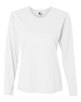 C2 Sport Women's Performance Long Sleeve T-Shirt. 5604 - White