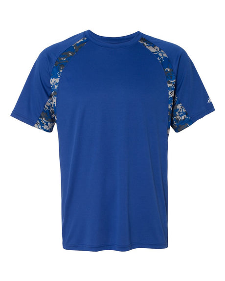 Badger Men's Hook Digital T-Shirt. 4140 - Royal/ Royal