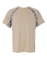 Badger Men's Hook Digital T-Shirt. 4140 - Sand/ Sand Digital