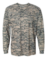 Badger Men's Digital Camo Long Sleeve T-Shirt. 4184 - Sand Digital