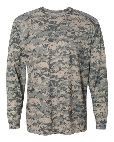 Badger Men's Digital Camo Long Sleeve T-Shirt. 4184 - Sand Digital