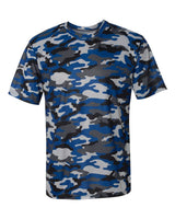 Badger Men's Camo T-Shirt. 4181 - Royal