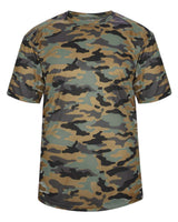 Badger Men's Camo T-Shirt. 4181 - Sand