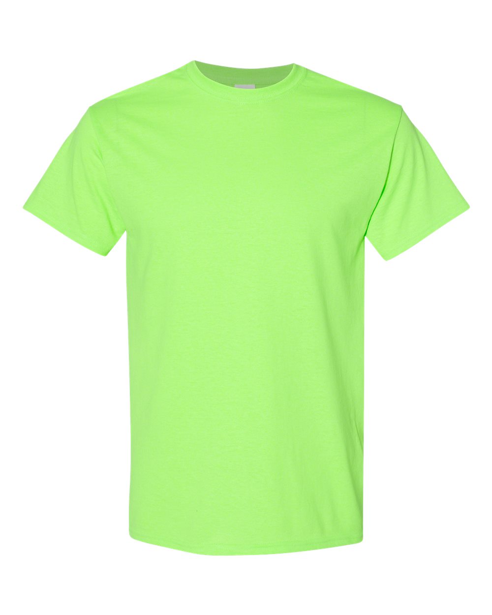 Gildan Unisex Heavy Cotton™ T-Shirt. 5000 - Neon Green