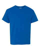 Gildan Youth Heavy Cotton™ T-Shirt. 5000B - Neon Blue