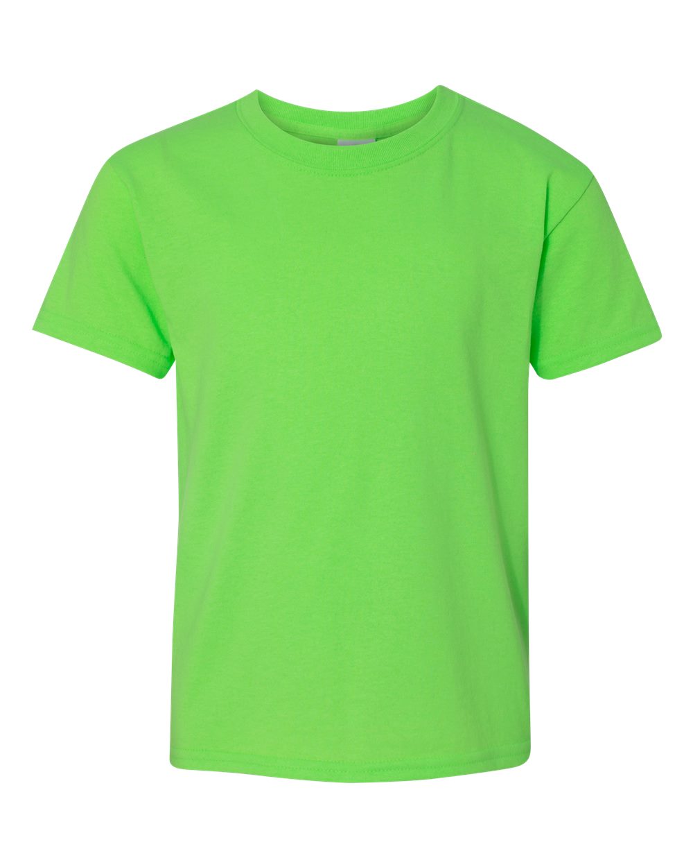 Gildan Youth Heavy Cotton™ T-Shirt. 5000B - Neon Green