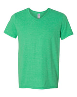 Gildan Unisex Softstyle® V-Neck T-Shirt. 64V00 - Heather Irish Green