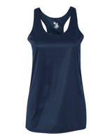 Badger Women’s B-Core Racerback Tank Top. 4166 - Navy