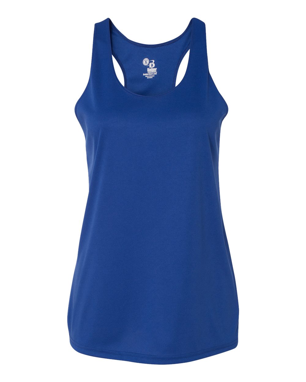 Badger Women’s B-Core Racerback Tank Top. 4166 - Royal