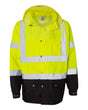 Kishigo Unisex Storm Cover Waterproof Rain Jacket. RWJ102-103 - Lime