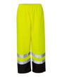 Kishigo Unisex Storm Cover Waterproof Rain Pants. RWP102-103 - Lime