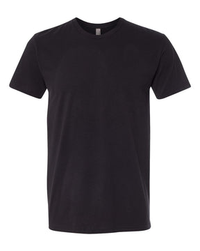 Next Level Unisex Sueded Tee. 6410 - Black