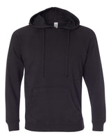 Independent Trading Co. Unisex Special Blend Raglan Hooded Sweatshirt. PRM33SBP - Black