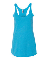 Next Level Women’s Triblend Racerback Tank. 6733 - Vintage Turquoise