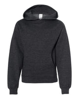 Independent Trading Co. Youth Midweight Hooded Sweatshirt. SS4001Y - Charcoal Heather