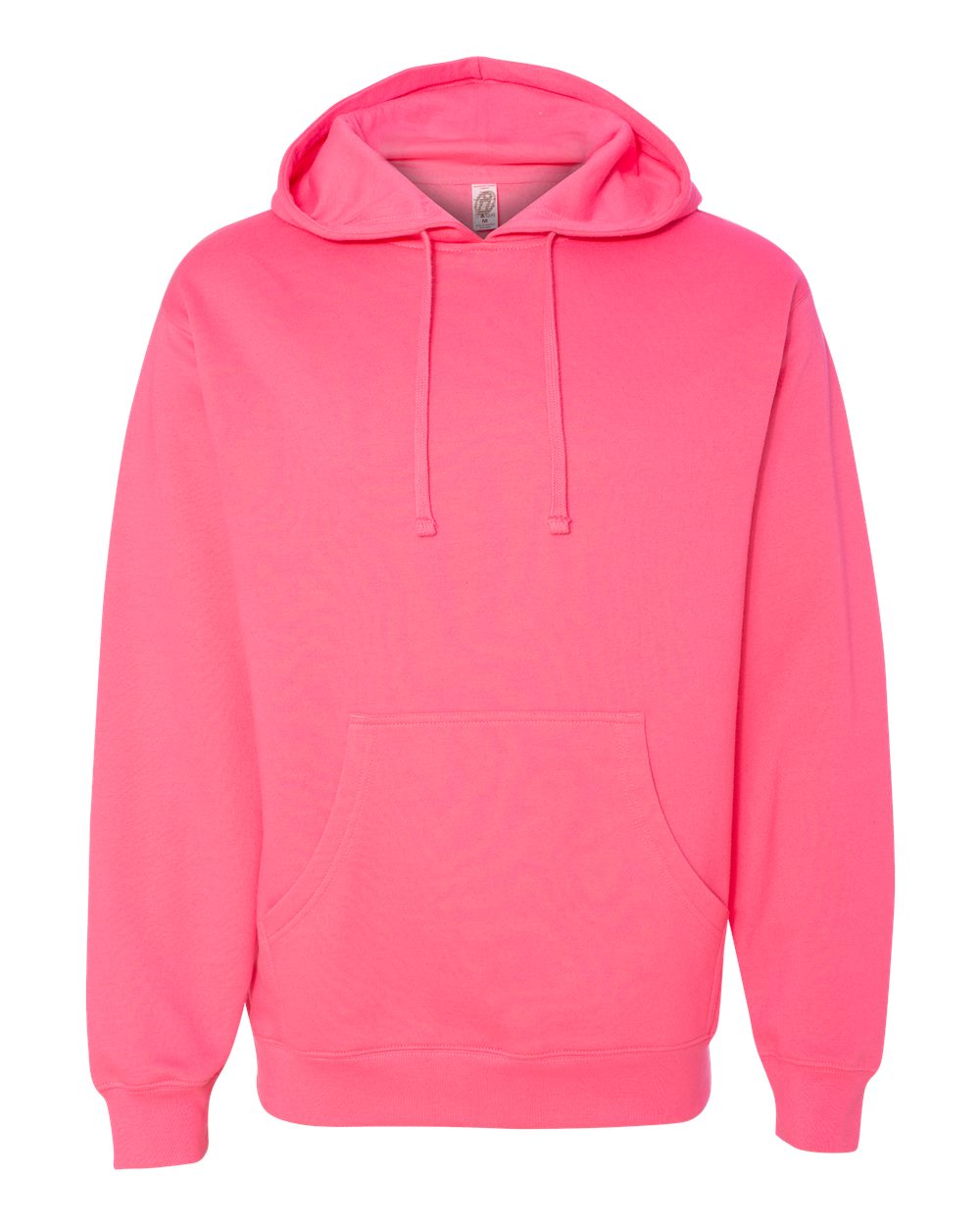 Independent Trading Co. Unisex Midweight Hooded Sweatshirt. SS4500 - Neon Pink