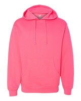 Independent Trading Co. Unisex Midweight Hooded Sweatshirt. SS4500 - Neon Pink
