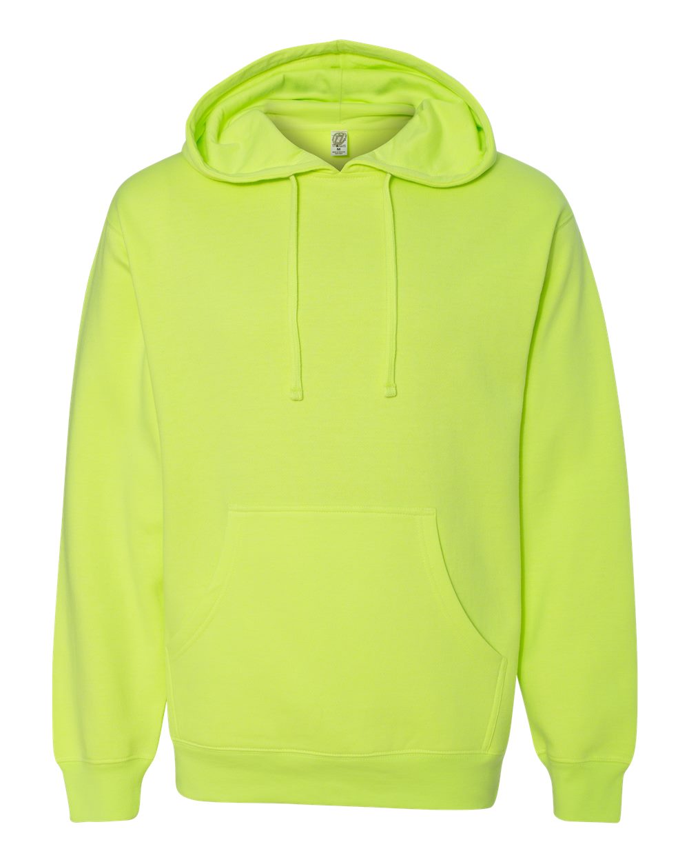 Independent Trading Co. Unisex Midweight Hooded Sweatshirt. SS4500 - Safety Yellow