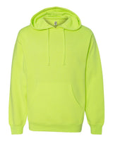 Independent Trading Co. Unisex Midweight Hooded Sweatshirt. SS4500 - Safety Yellow