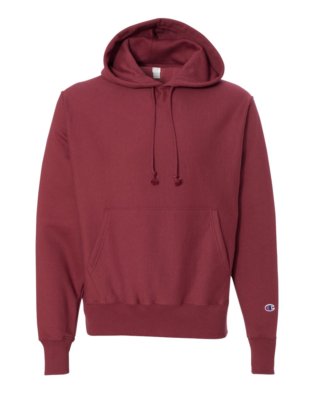 Champion Unisex Reverse Weave® Hooded Sweatshirt. S101 - Cardinal