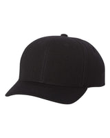 Flexfit 110® Cool & Dry Mini-Piqué Cap. 110P - Black