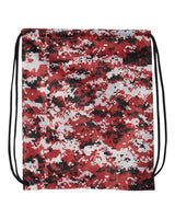 Liberty Bags Drawstring Pack with DUROcord. 8881 - Digital Red Camo