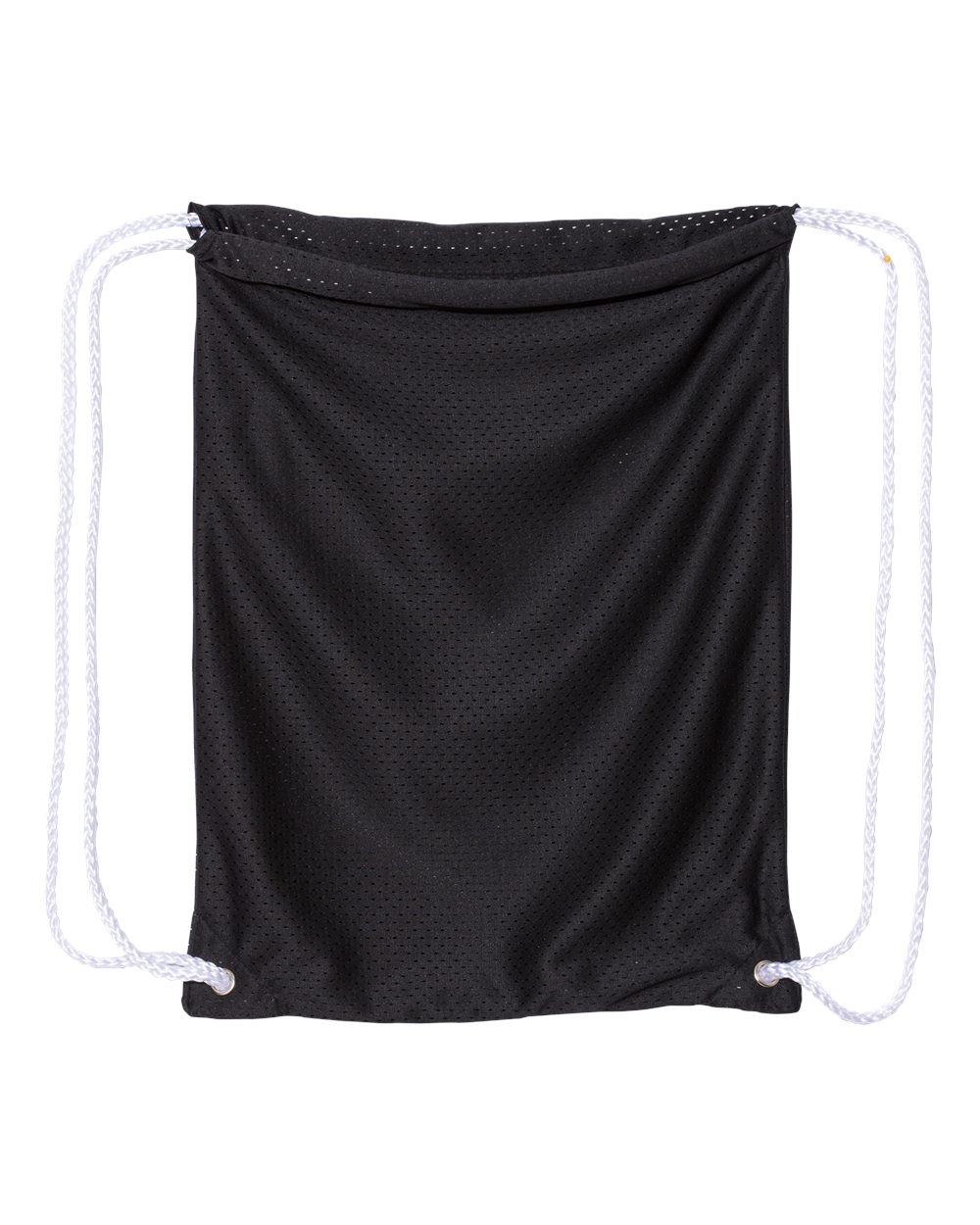 Liberty Bags Mesh Drawstring Backpack. 8895 - Black